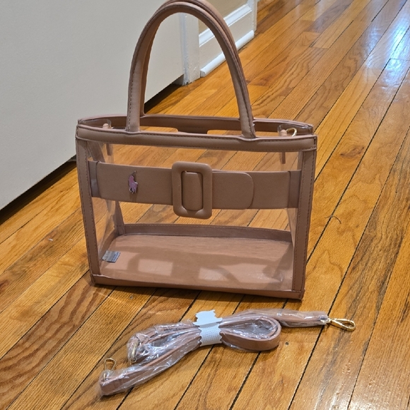 Handbags - CLEAR BAG *  Nude Tote Bag, nice see-through bag for concerts and stadium events
